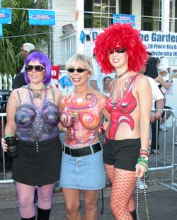 2002 Fantasy Fest WebCam Crew Out Takes photo - Duval Street, Key West